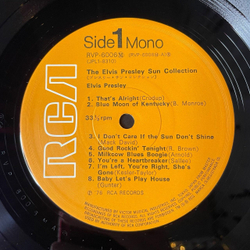 Винтажная виниловая пластинка LP The Elvis Presley Элвис Пресли Sun Collection (Japan 1976) (Obi)