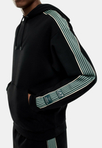 EA7 Emporio Armani Толстовка с капюшоном - Чёрный