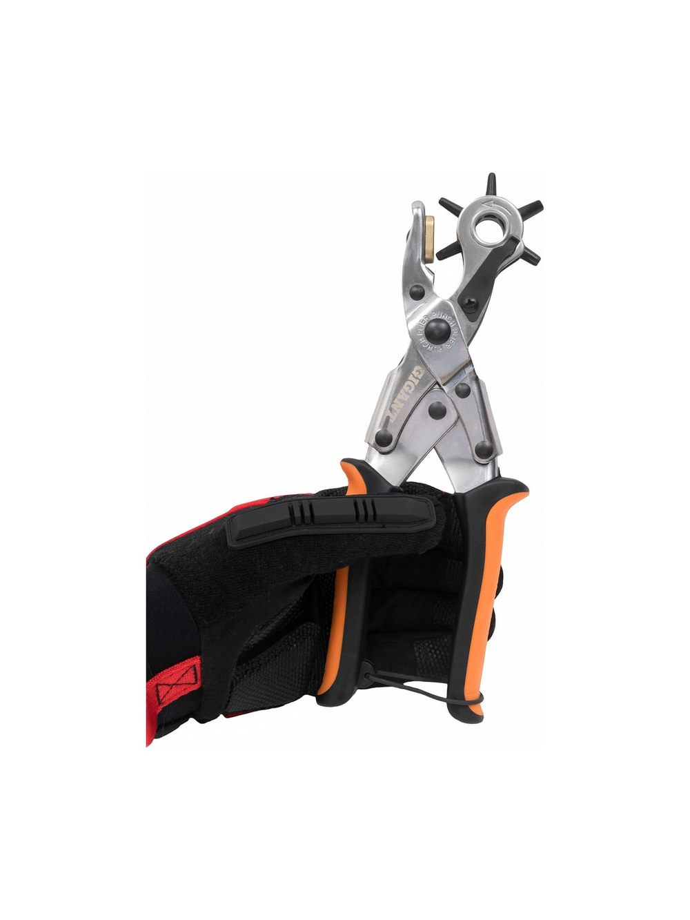 Револьверный дырокол для кожи Gigant 2-4,5мм GHT-24