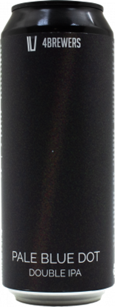 Пиво Четыре Пивовара Пэйл Блю Дот / 4 Brewers Pale Blue Dot 0.5 - банка