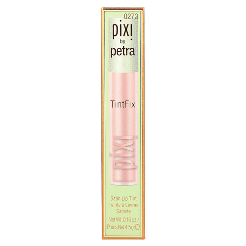 Pixi Beauty, TintFix, сатиновый тинт для губ, 0273 мягкий, 4,5 г (0,16 унции)