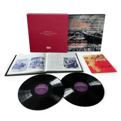 Luciano Pavarotti, Herbert Von Karajan - Puccini: La Boheme (Box) (Analogue Decca) LP