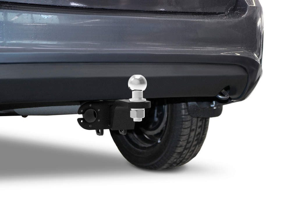 Фаркоп под квадрат c электрикой Smart для Lada Granta Cross (Лада Гранта Кросс) универсал 2018-н.в., шар E, 900/75 кг, F.6017.007