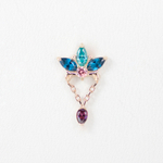 Honey Lily tops with colored gems