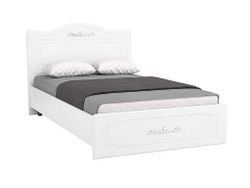 Кровать 1200 Италия ИТ-7 белое дерево