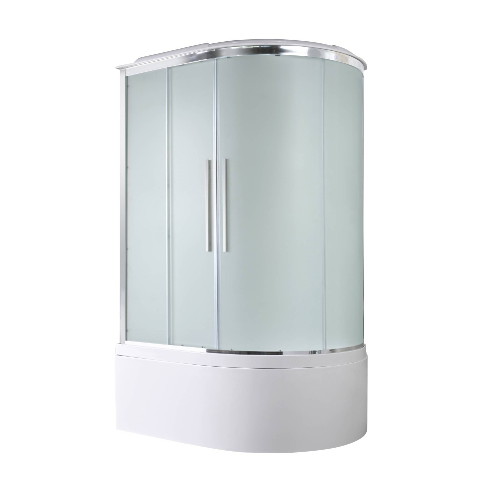 Душевая кабина AvaCan (АваКан) EM5811LLED с высоким поддоном, с ГМ, с электрикой и LED освещением, 110х80х220