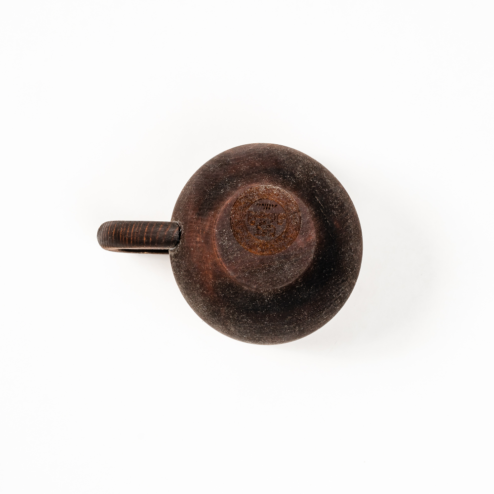 Деревянная большая кружка из кедра для напитков 350 мл. C77