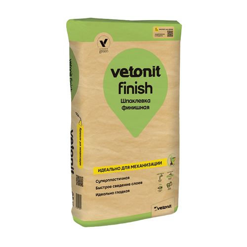 Финишная шпаклевка Vetonit Finish 25 кг