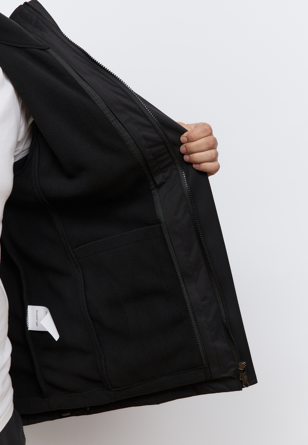 Куртка на флисе ARGYMAQ EXPLORER BLACK