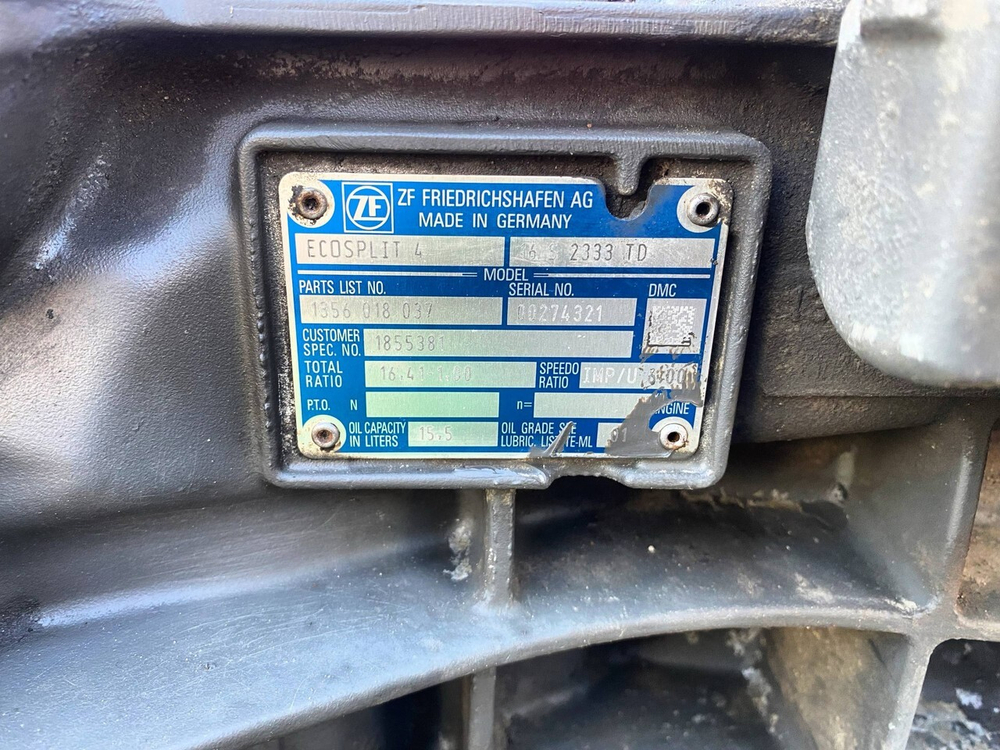 МКПП ZF 16S2333TD 2018г.