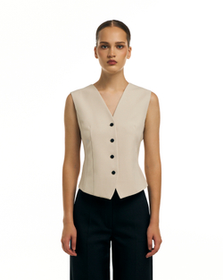 Жилет Le Garsonne (Ле гарсон) светлый