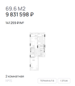 Жилой Комплекс "АЭРО" Комфорт-класс г. Калининград, р-он Малое Исаково, п. 2-ой Портовый