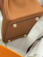 Сумка Hermes из кожи крокодила 25 см