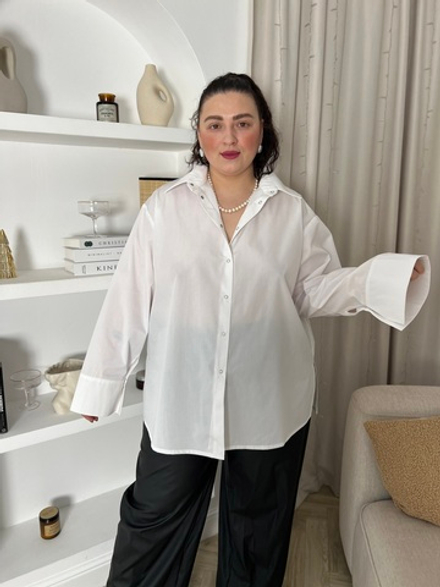 Рубашка базовая белая