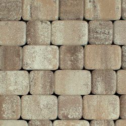 ТРОТУАРНАЯ ПЛИТКА КЛАССИКО - А.1.КО.4 ЛИСТОПАД ГЛАДКИЙ ХАСКИ, КОМПЛЕКТ ИЗ 2 ВИДОВ ПЛИТ