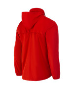 Куртка ветрозащитная JÖGEL NATIONAL PerFormPROOF Rain Jacket, красный