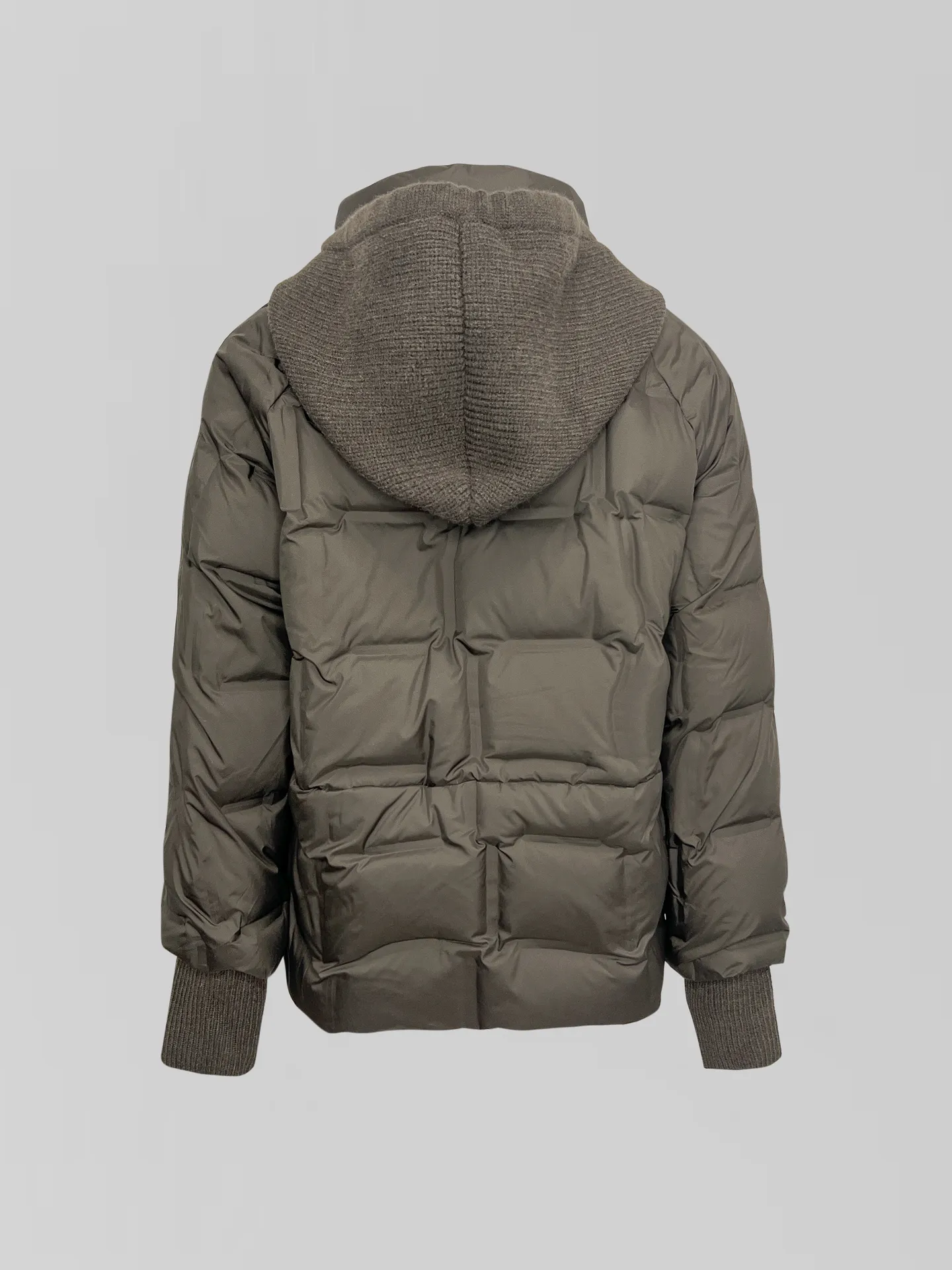 Куртка 6567 с трикотажным капюшоном и трикотажными вставками на карманах