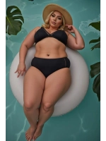 купальник раздельный утягивающий с высокой посадкой