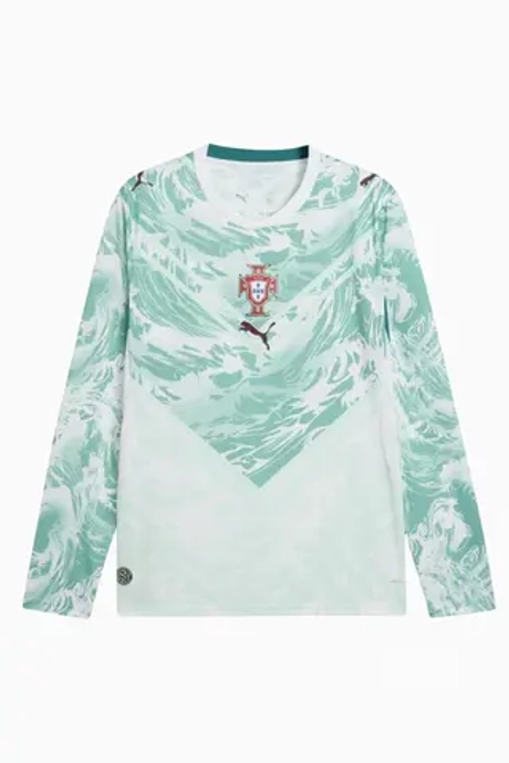 Футболка с длинными рукавами Puma Portugal 2026 Away - бирюзовый