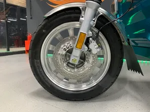 Грузовой электрический трицикл IKINGI CARGO MAX Q30 3000W (72V/45Ah) - Бирюзовый фото №9