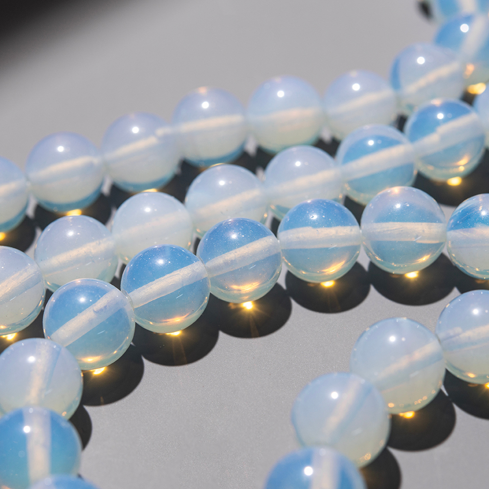 Лунный камень (имитация), 11,8мм, шар