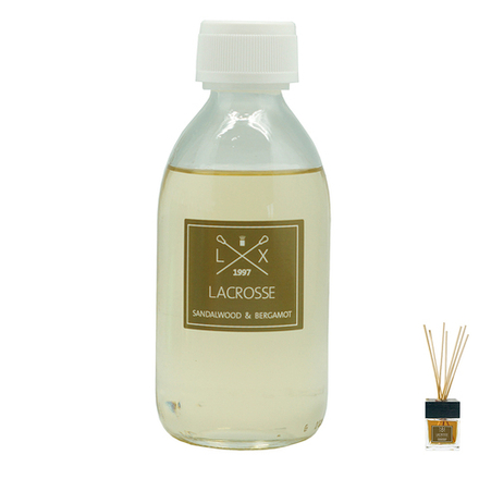 Наполнитель для диффузора lacrosse, sandalwood&bergamot, 250 мл