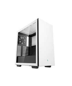 Корпус MidiTower Deepcool CH510 без БП, бок.окно, белый, EATX (R-CH510-WHNNE1-G-1)