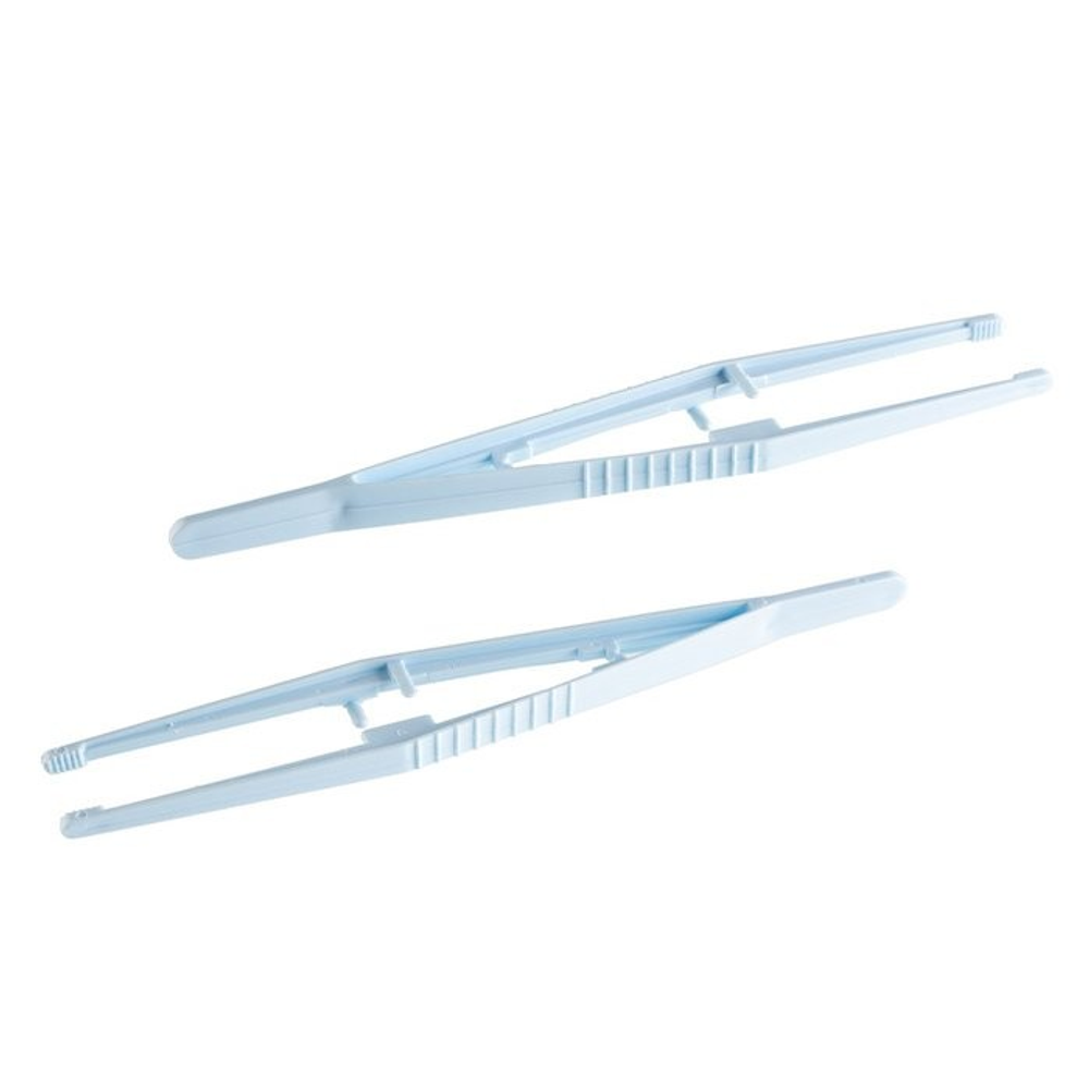 Пинцет полимерный одноразовый стерильный, 150 мм (Россия)