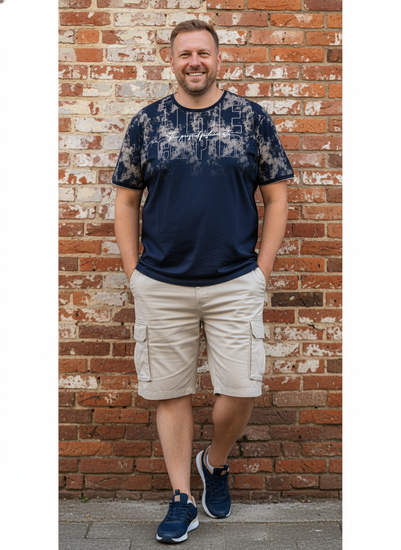 Большая Футболка REDDOWN (Турция). Размеры 64-70