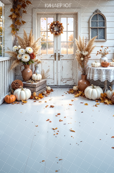 Фотофон "Белый фасад" арт. ФФ906-44