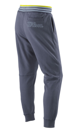 Мужские теннисные штаны Wilson Script Eco Cotton Jogger - india ink