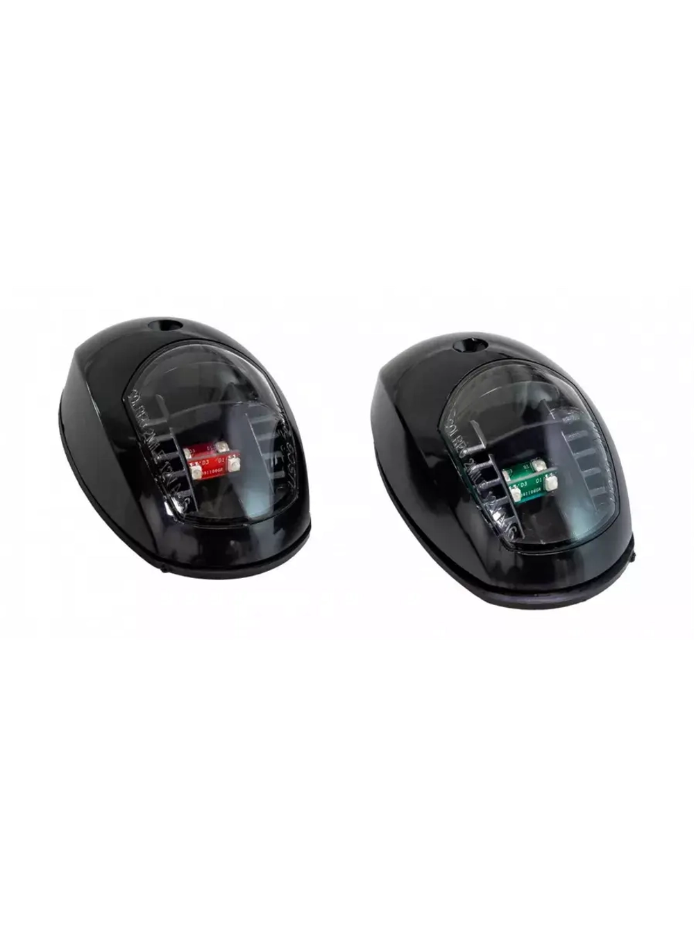 Комплект огней ходовых LED (зелёный/красный)