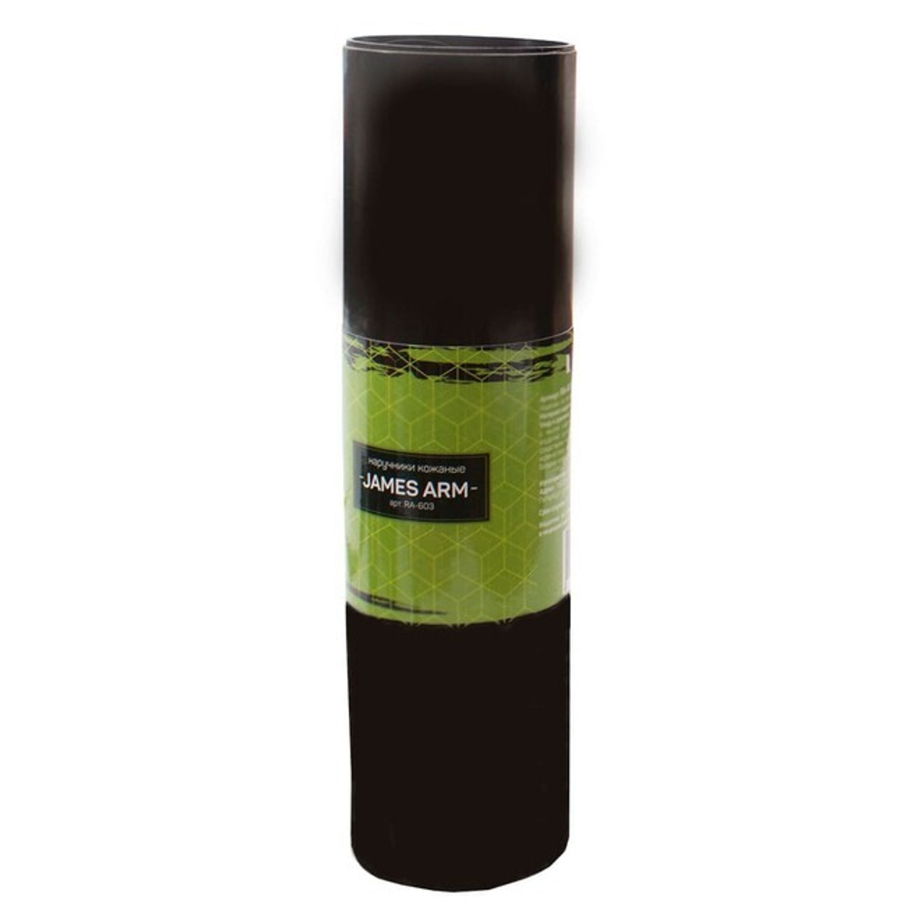 James Arm Наручники кожаные ( черный) (Цвет: Черный)