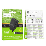 Hoco CS94A Leader PD20W+QC3.0 зарядное устройство набор (Type-C на Type-C)