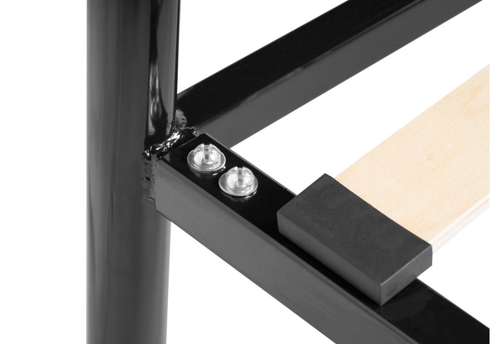 Двуспальная кровать Морика 160х200 черная