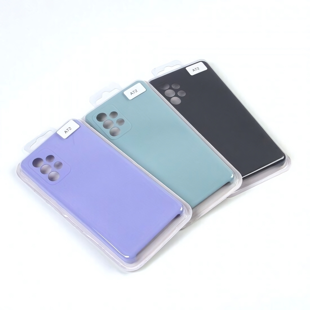 Панель для Samsung Galaxy A72, SoftTouch, 007002 Черный