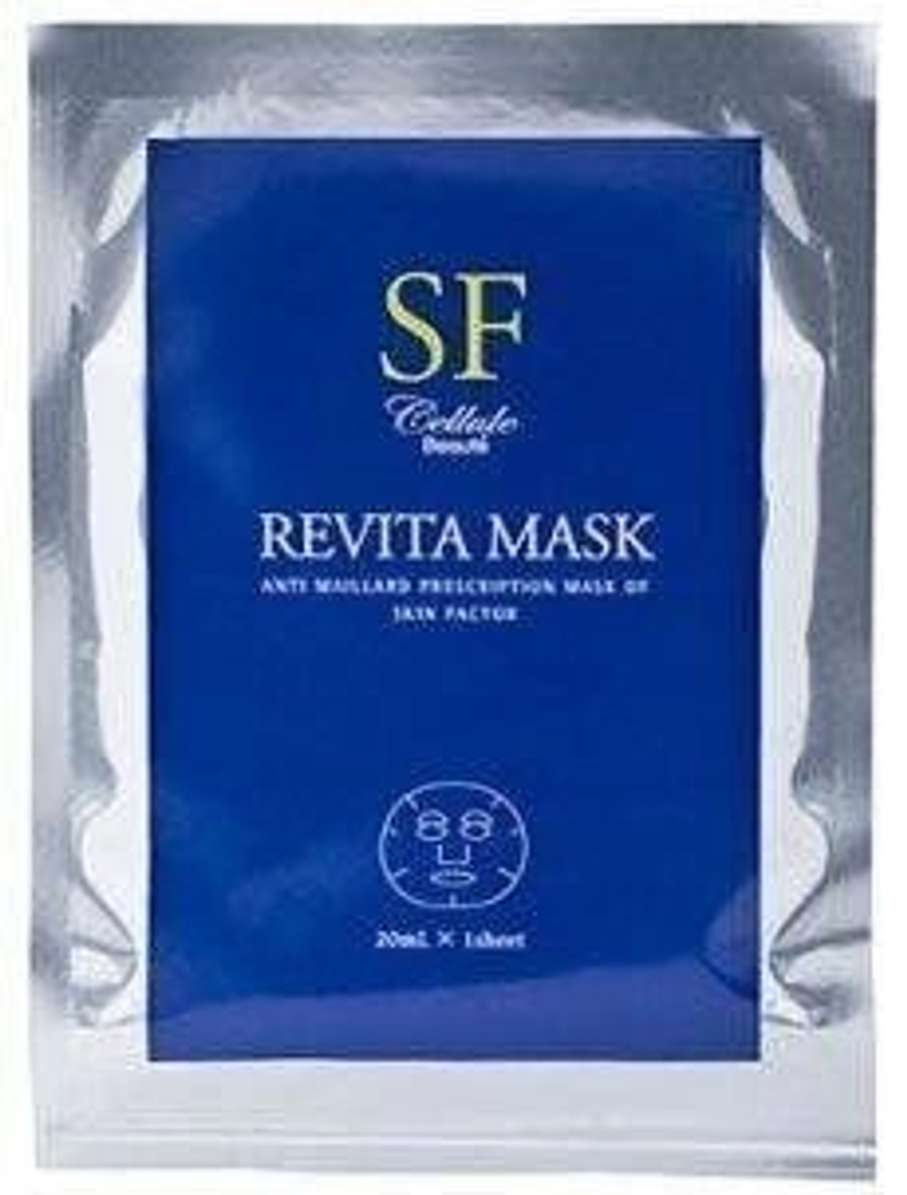 Amenity Маска для лица с омолаживающими пептидами SF Revita Mask -япония