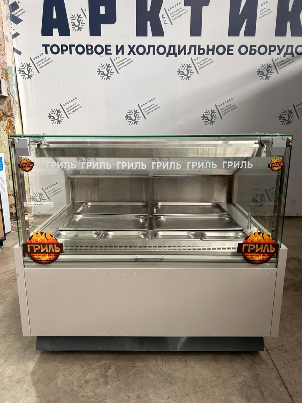 Витрина тепловая Freor Diona Solaris 8 Hot BM QB GL S 1.25
