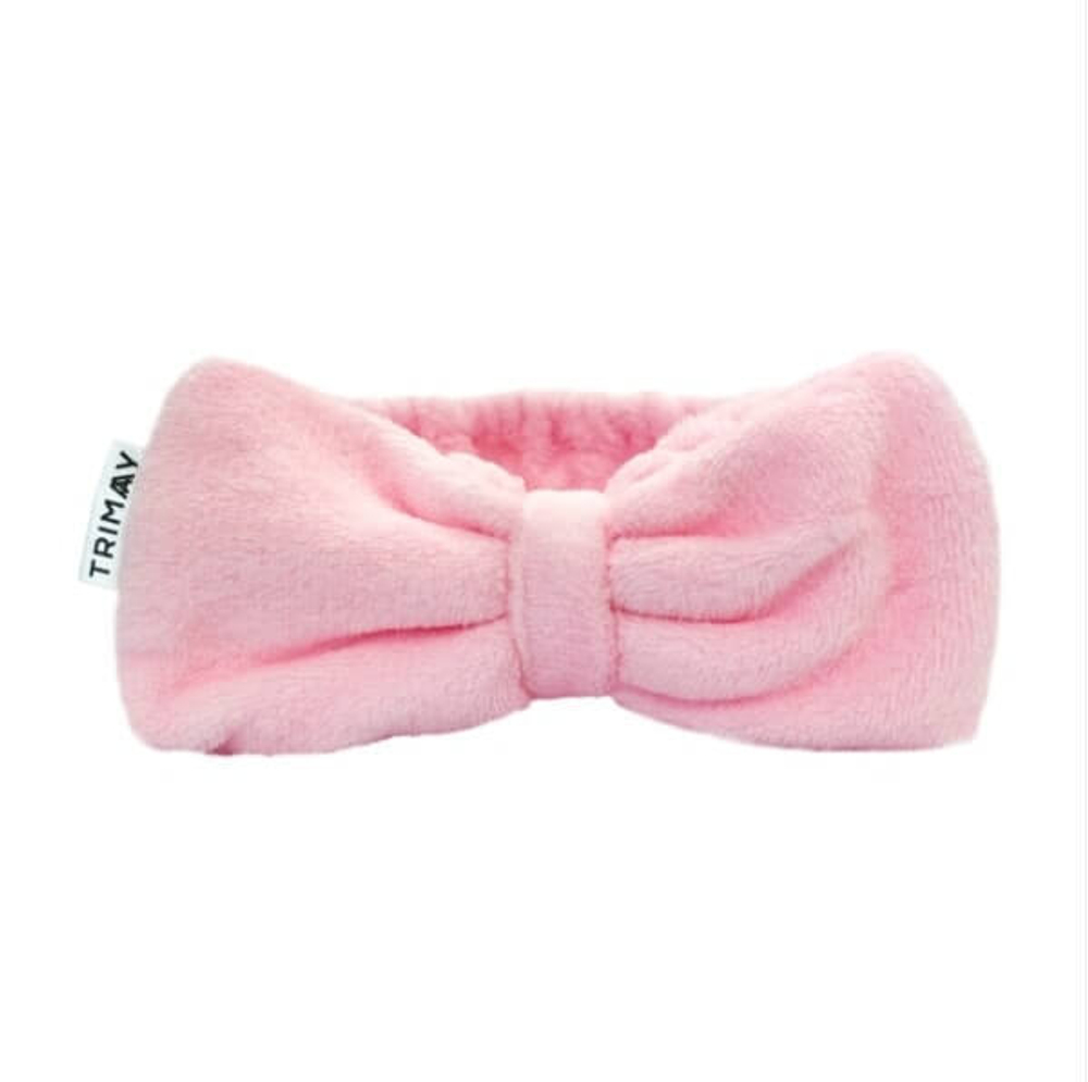 Бант-повязка для волос Trimay Big Ribon Hair Band — розовая