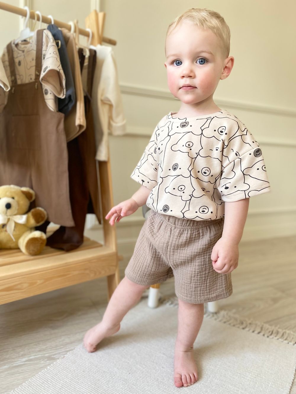 Шорты муслиновые