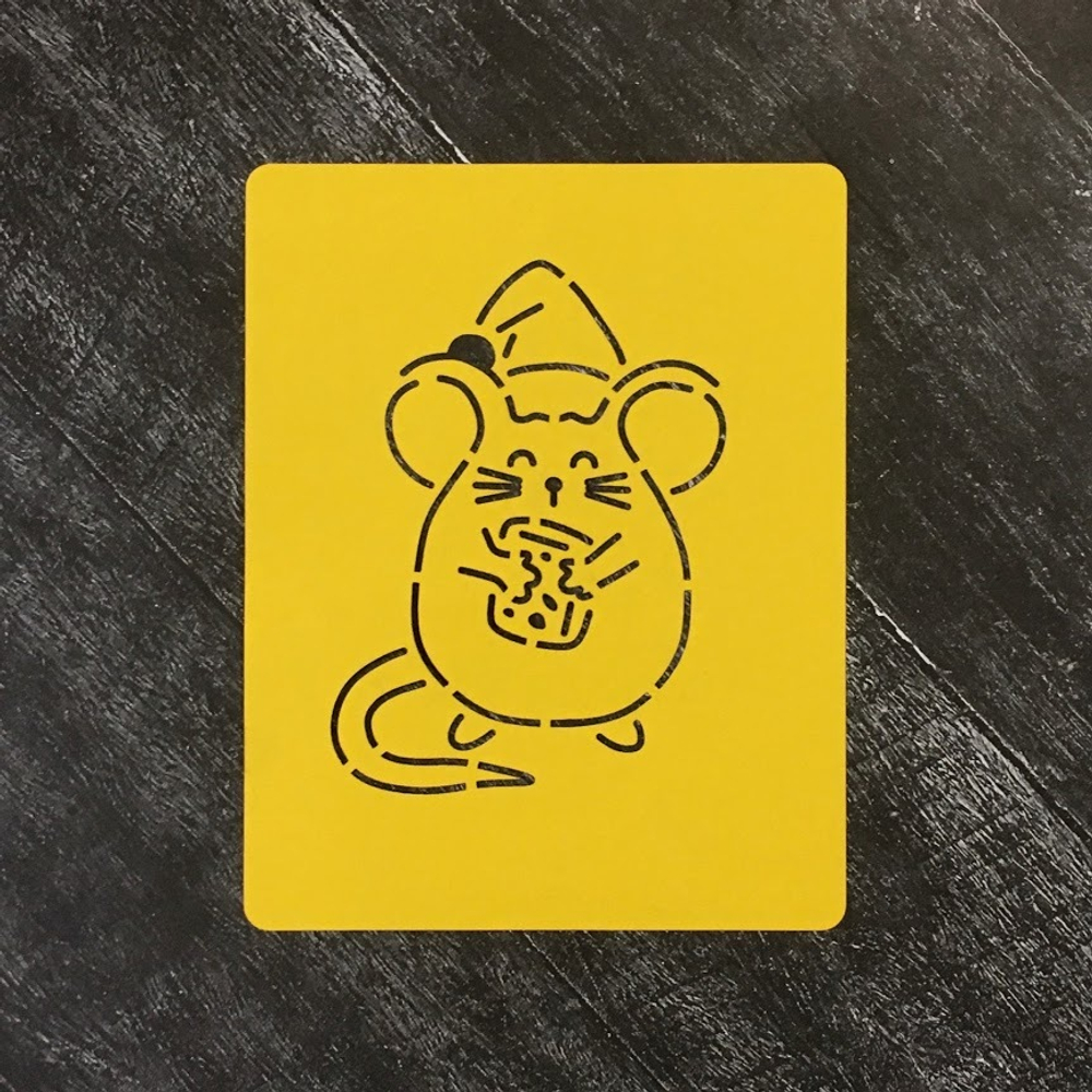 Мышка №25 с сыром