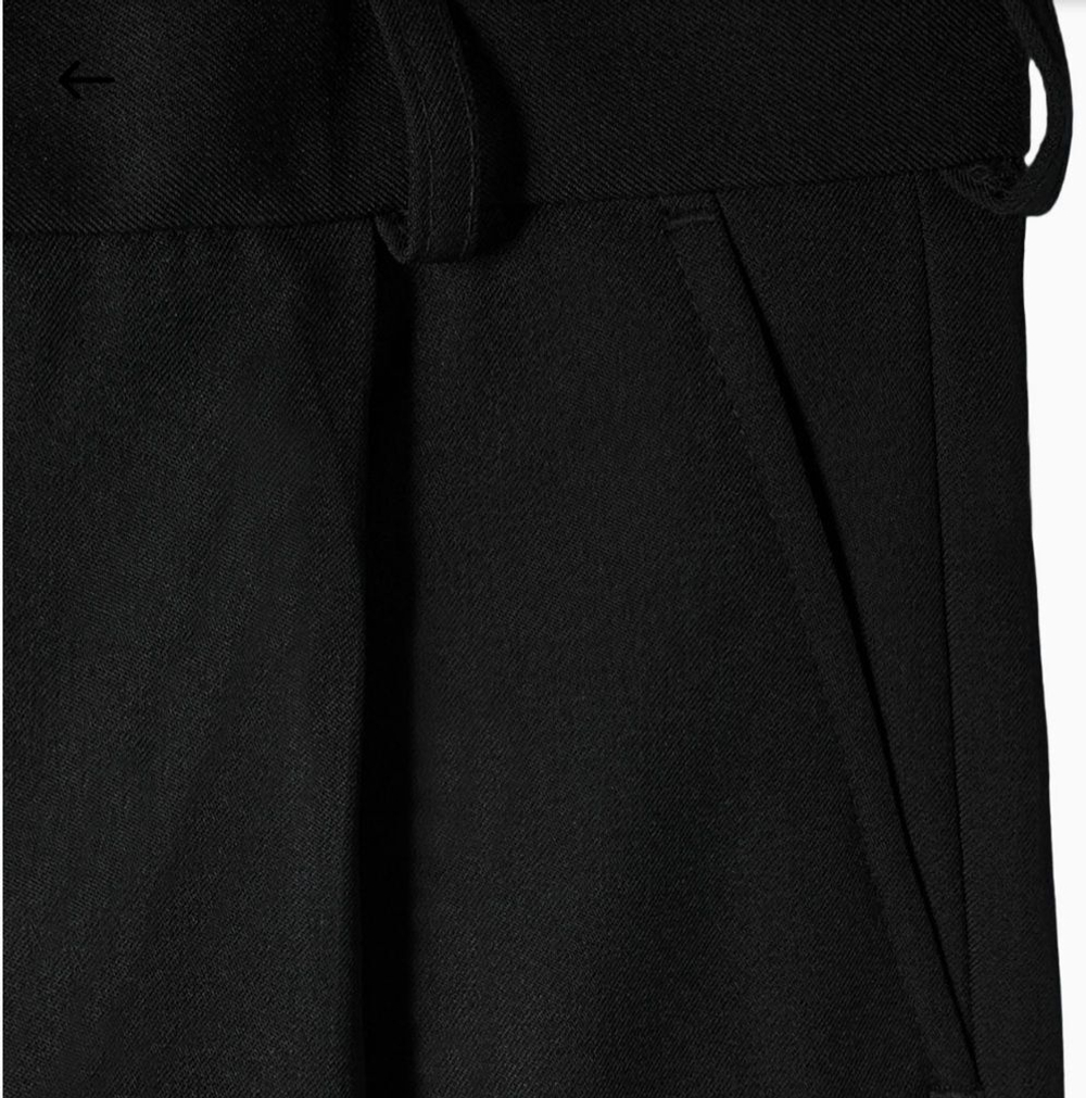 Брюки школьные чёрные мальчик тёплые зимние с начёсом флис шерстяные шерсть прямые классические классика строгие костюмные стрелки размер 32 34 116 122