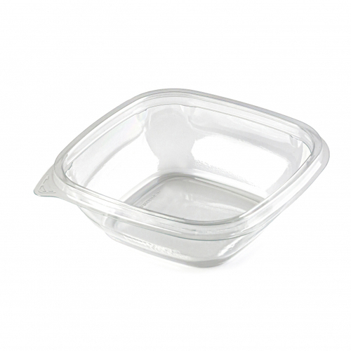 Контейнер ЮПК-1212 375мл. 126*126*51мм. (Юпласт) Прозрачный 300шт/кор РЕТ, кондитерка, салаты