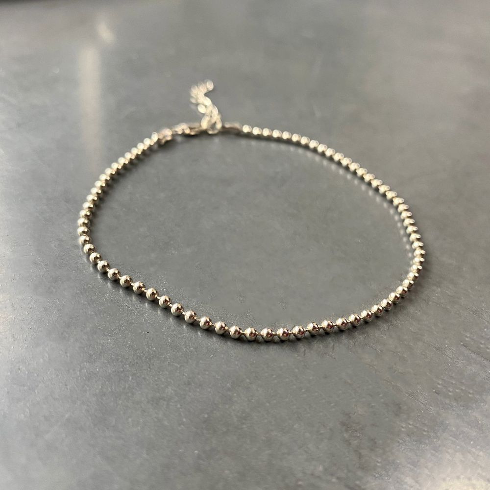 Браслет на ногу (анклет) Dots