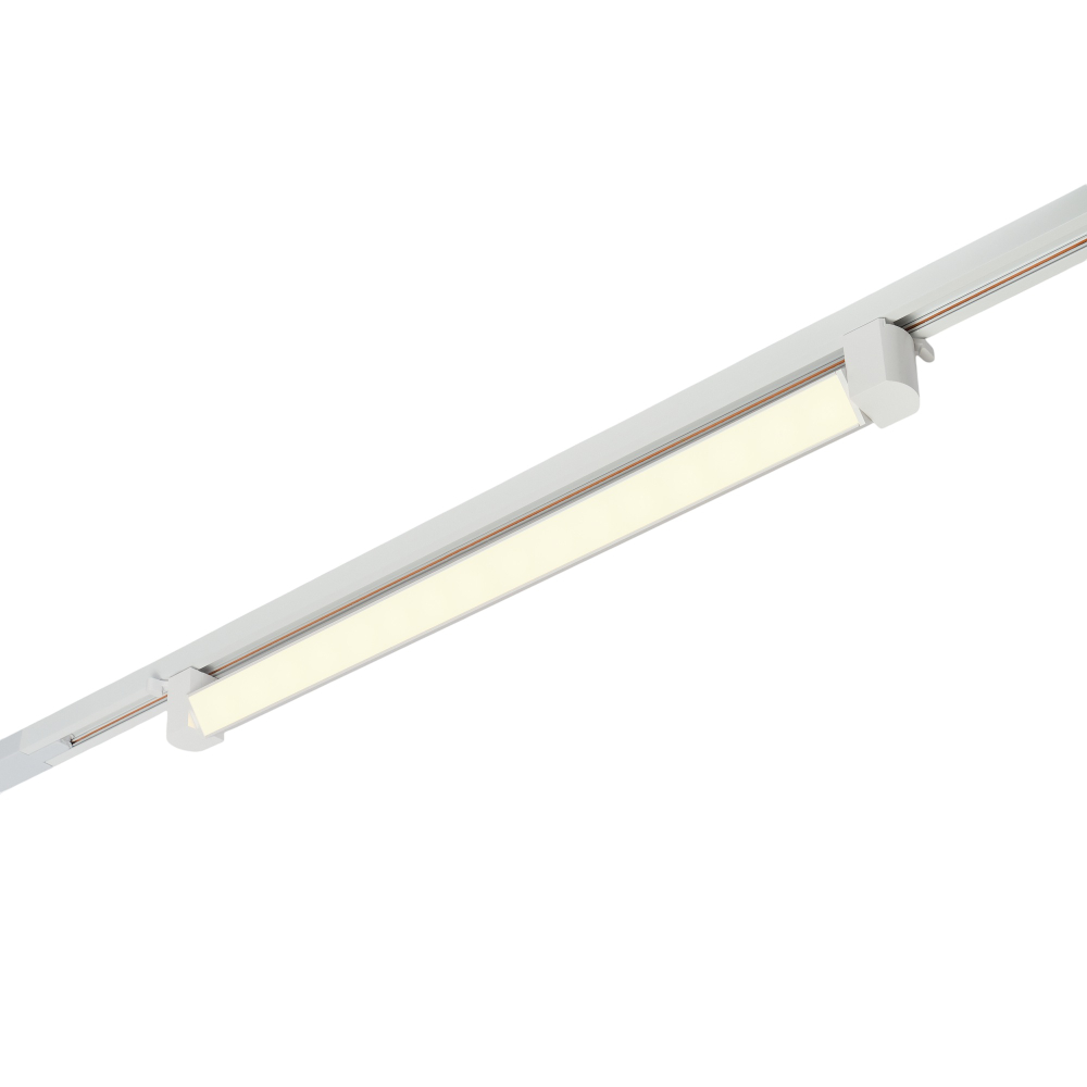 Трековый однофазный светодиодный светильник 30W 220V MyFar Lines MT0112-30W4K-W