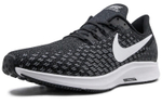 Nike Pegasus 35 fast foam cushioning sports shock absorption breathable low-top marathon running shoes men's black