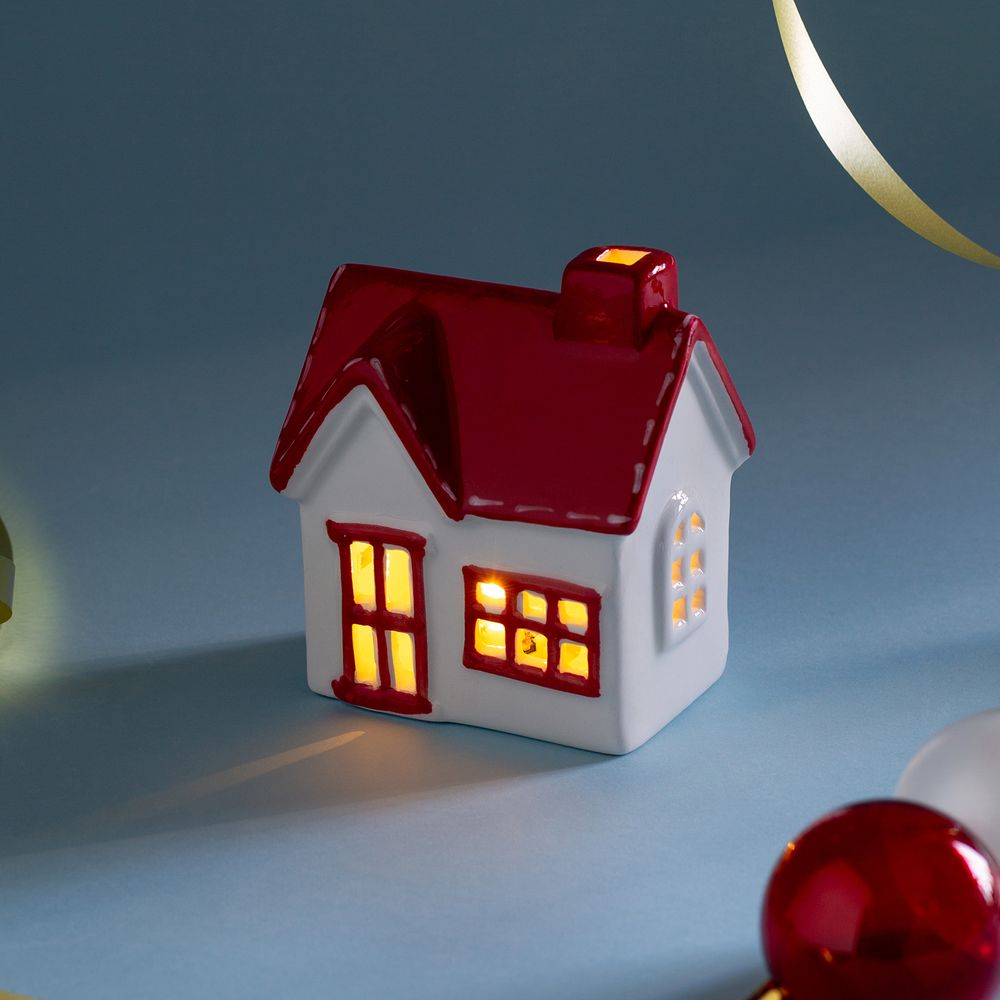СТАТУЭТКА "ДОМИК" С LED-ПОДСВЕТКОЙ 9,5Х7Х11 СМ