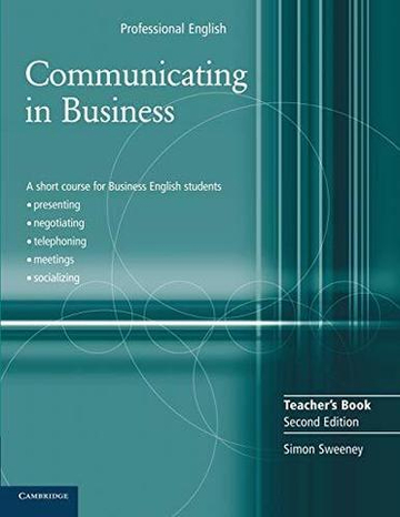 Communicating in Business Second edition Teacher's Book