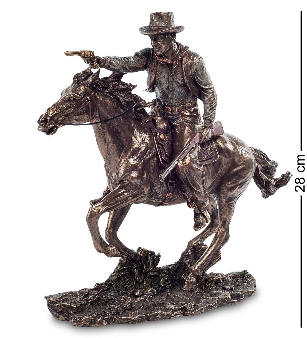 Veronese WS-437 Статуэтка «Ковбой на коне»