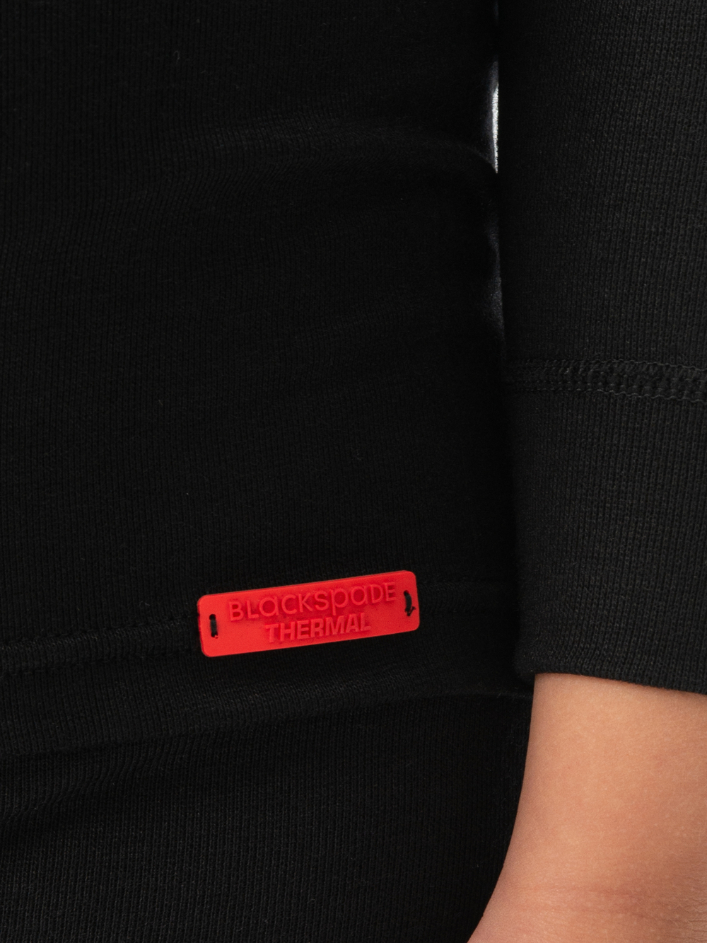 Футболка детская термо унисекс черный